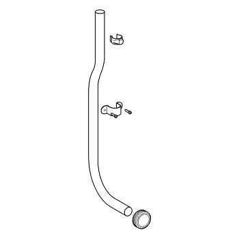 *СНЯТ*Grohe 37 109 000 Сливная трубка