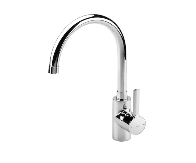Roca 7.5A84.6.0C0.M Targa Смеситель для кухни 206 мм, ∩ излив