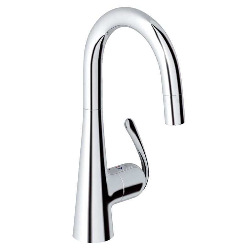 *СНЯТ*Grohe 32 296 000 Zedra Смеситель для кухни 219 мм