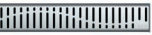Aco 9010.88.66 Решетка из нерж/стал "Волна" для канала Showerdrain C 1185 мм (старый арт. 408562)
