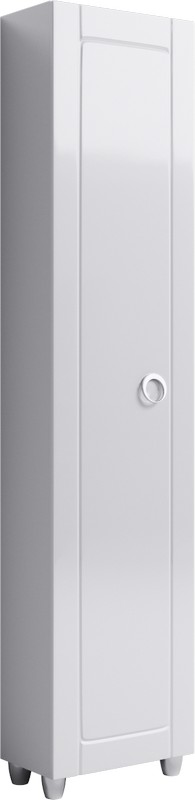AQ Inf.05.45 Инфинити Пенал напольный, прав/лев, белый, 450х1950х350 мм