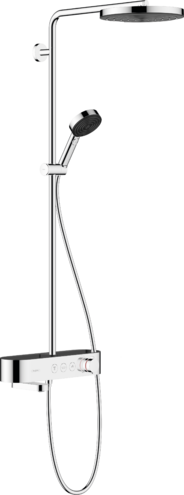 HG 24 230 000 Pulsify S Душевая система для ванны, с терм., Ø260/105 мм, 1/3 режима