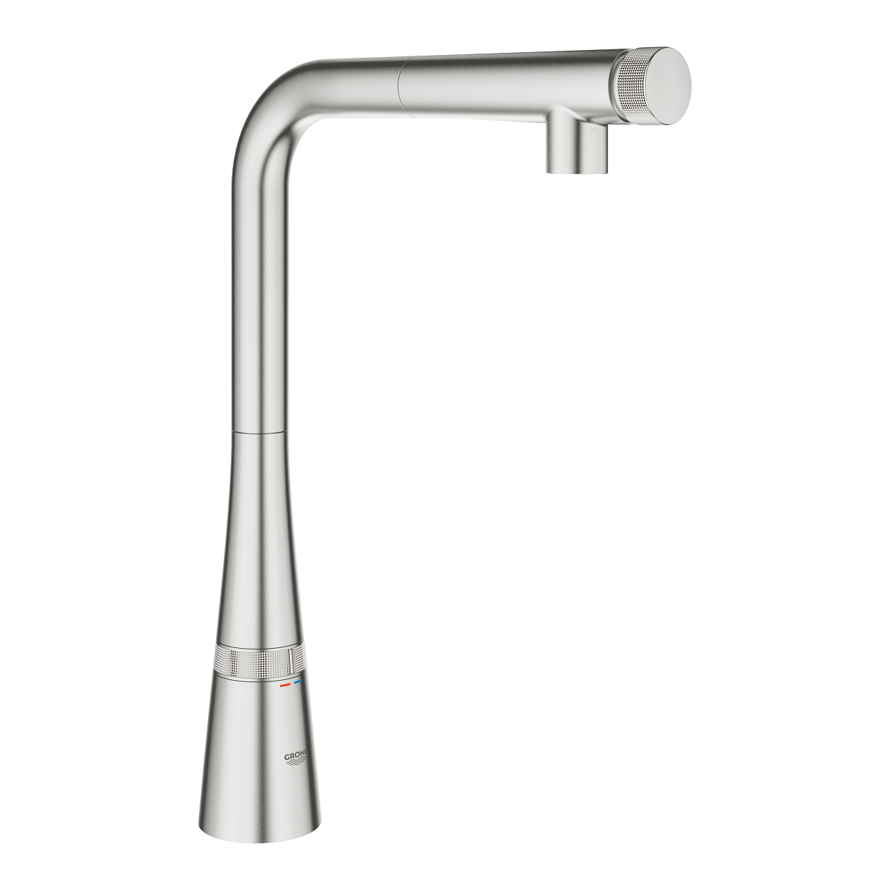Grohe 31 593 DC2 Zedra Smart Control Смеситель для кухни 318 мм, выдвижной Г излив