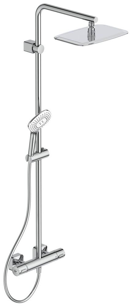 IS A6986AA Idealrain Luxe Cube Evo Jet Душевая система для душа, с терм., 200х300/Ø125 мм, 1/3 режим