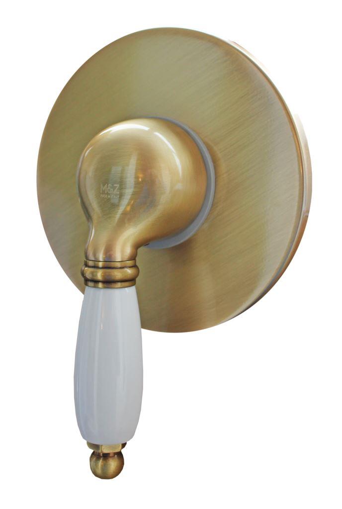 M&Z DSY02704 Desy Смеситель для 1 потребителя встраиваемый, Комплект, БРОНЗА