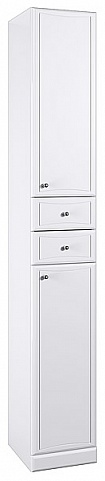 AQ Ba.05.13 Барселона Пенал напольный, с двумя ящиками, 300*1930*330 мм