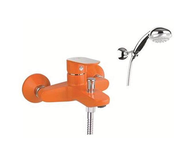 FIORE KEVON - CHIC 8150 ВАННА с душ. гарнитуром orange/chrome