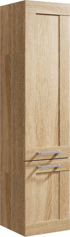 AQ FOS0535DS Фостер Пенал подвесной, 350х1520х320 мм, дуб сонома