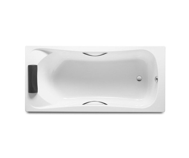 Roca Z.RU93.0.278.2 BeCool Ванна акриловая 1800x800 мм, с отв. для ручек, прямоугольная, белая