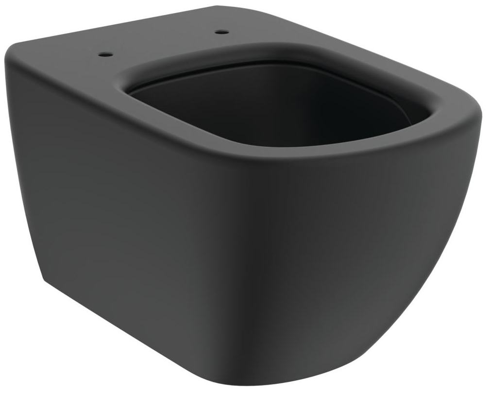 IS T0079V3 Tesi AquaBlade Унитаз подвесной, глубокий смыв, с крепежом, черный