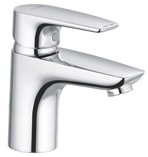 Kludi 34 028 0575 Pure&Solid Смеситель для раковины 75 мм, гладкий