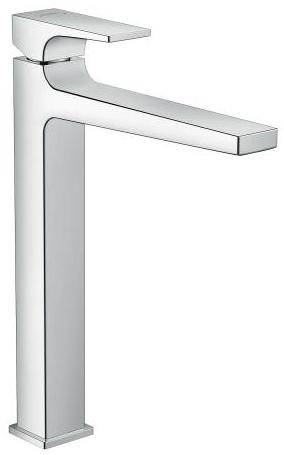 HG 32 512 000 Metropol Смеситель для свободностоящей раковины 259 мм, Push-Open
