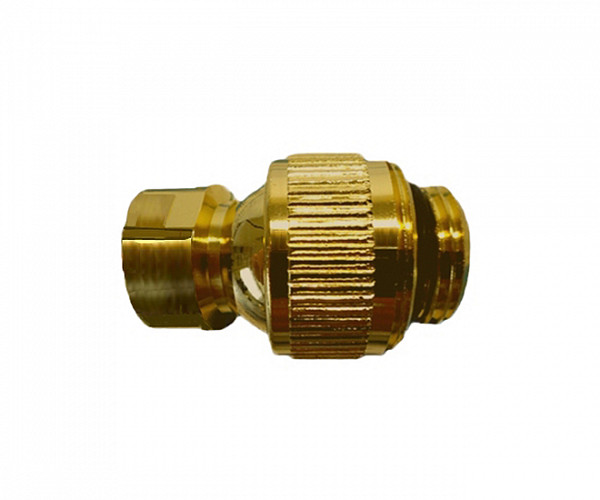 Shower_joint AC- 199 1/2 Х 1/2 Old BRASS