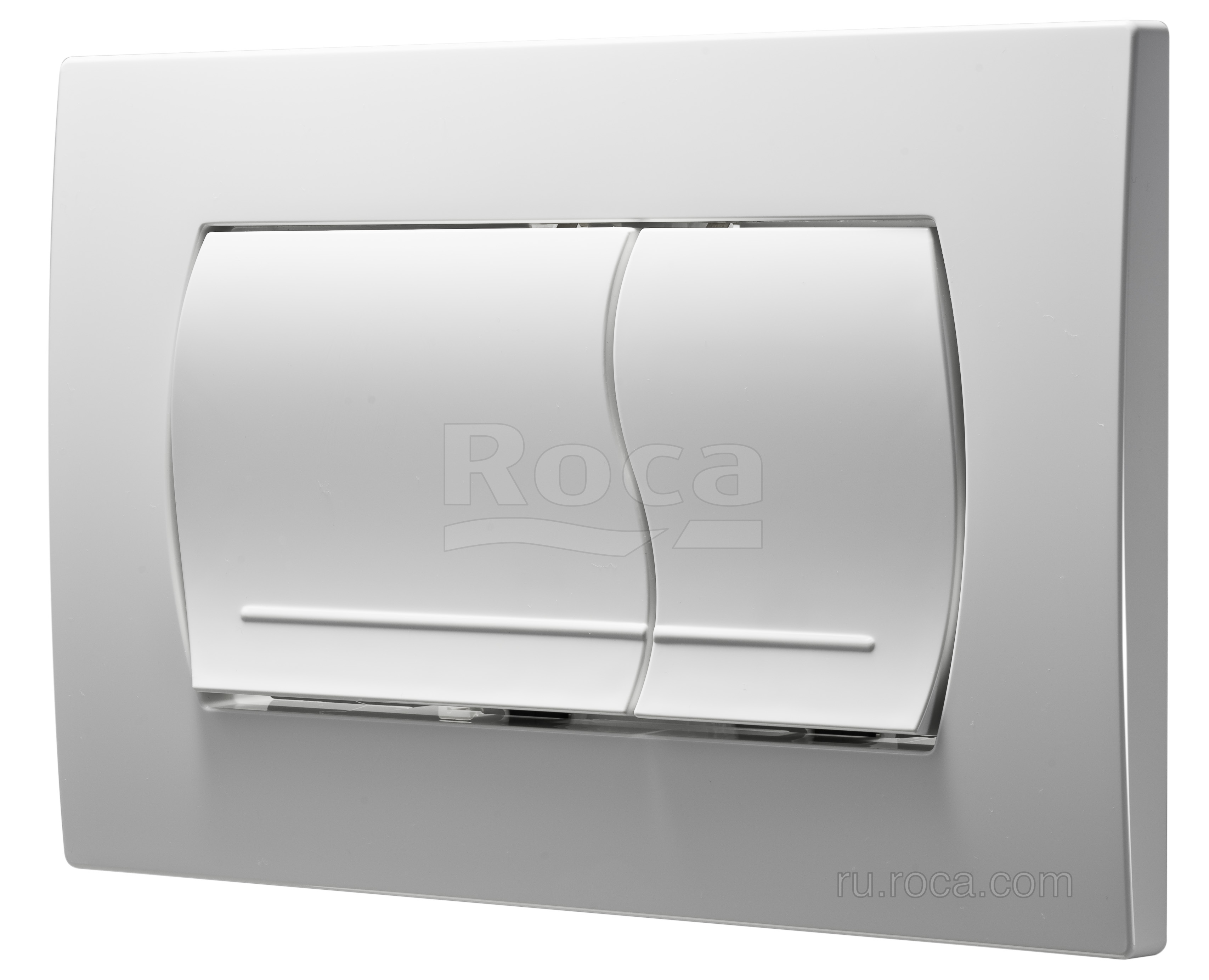 Roca 7.8901.1.50B.0 Active 52B Накладная панель, 2 объема, 255х170х32 мм, Белая