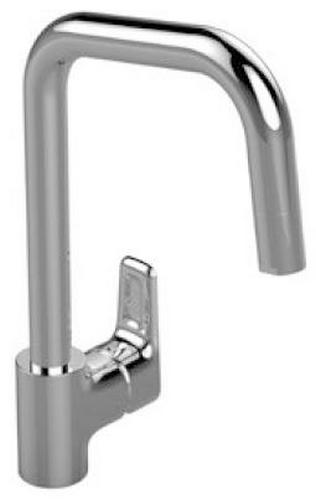 IS B0960AA Ceraplan III Смеситель для кухни 239 мм, CLICK, HWTC, выдвижной ∩ излив